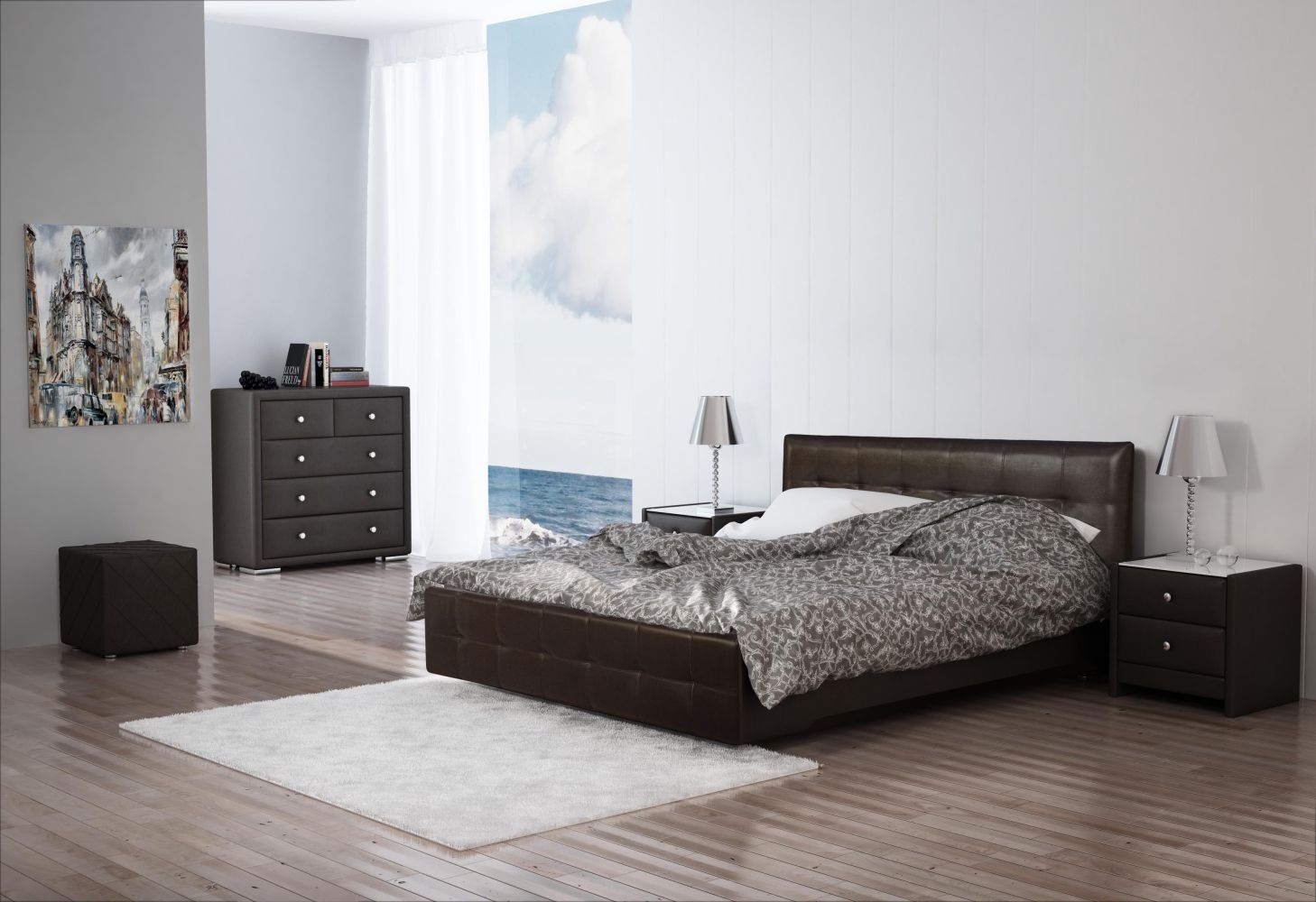 Кровать "Камила Нью" 2000*1800 без п/м (без основания)