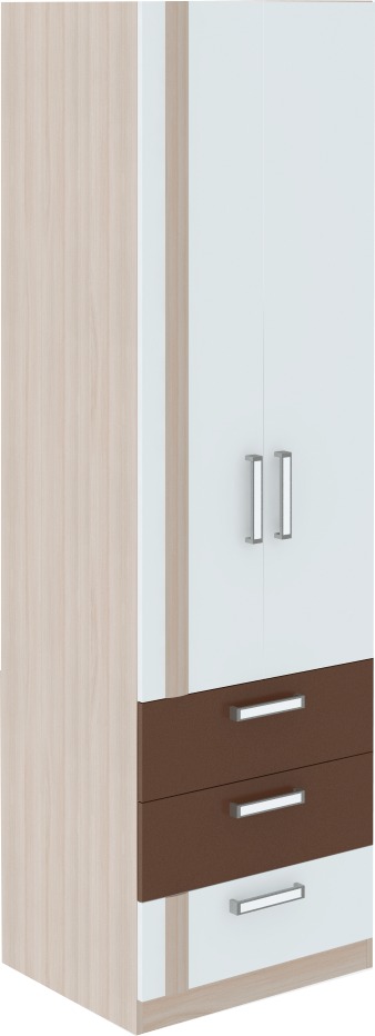 Волкер Шкаф с ящиками М04