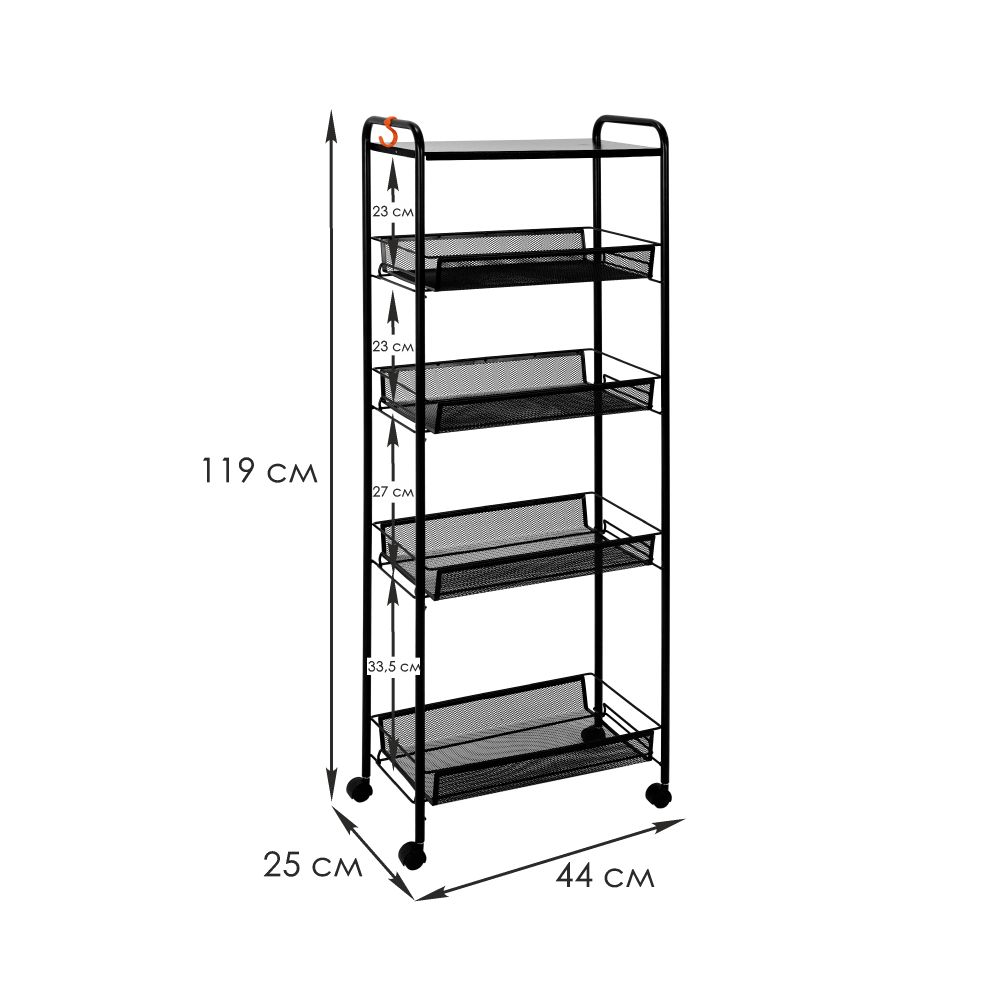 Этажерка Ладья 25КС