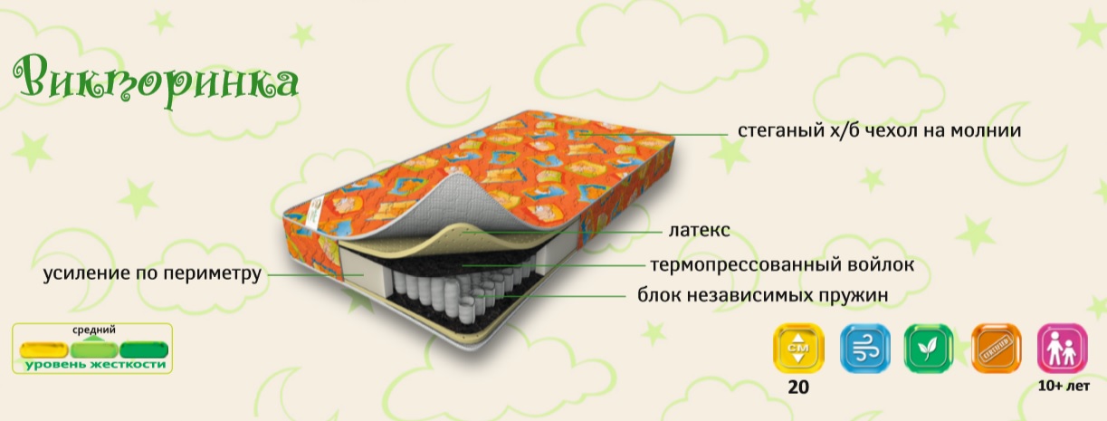 матрас "Викторинка"