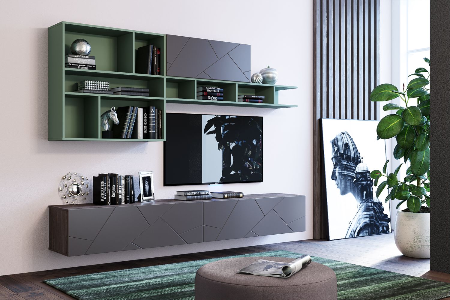 Шкаф навесной Summit HM 011,93Х 