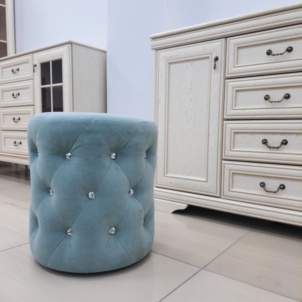 пуф круглый "Франческа" (стразы)