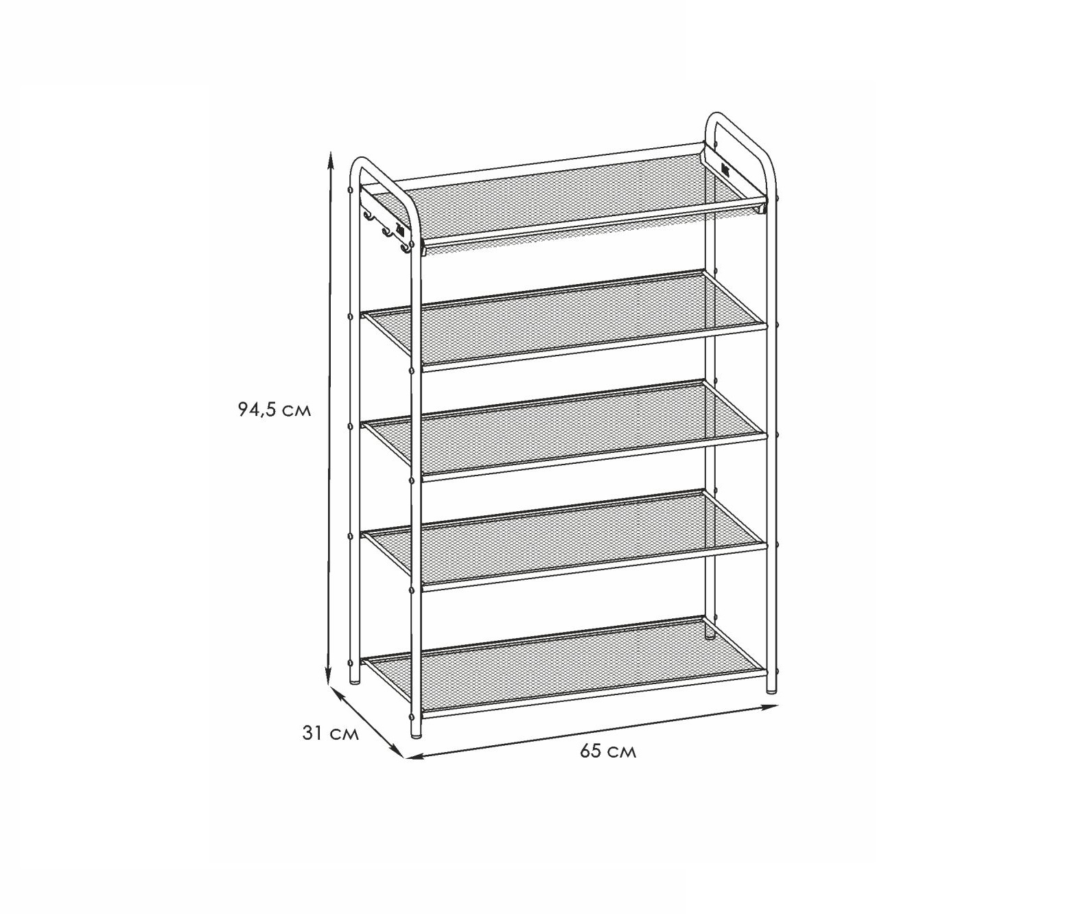 Подставка для обуви "Верона 25"