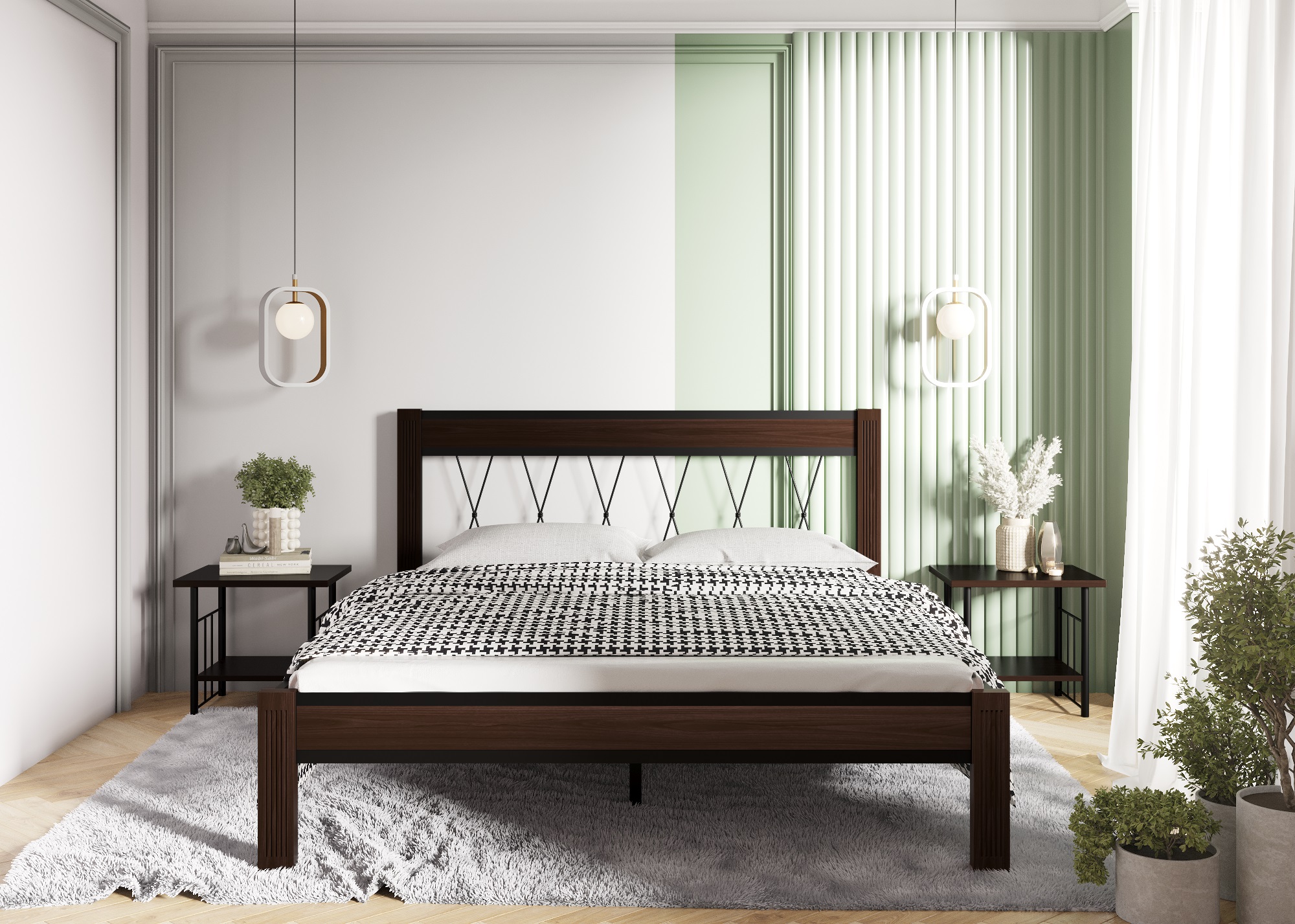 Кровать "Кантри" 1600*2000