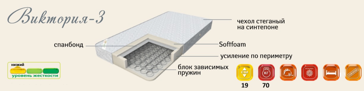 матрас "Виктория - 3"