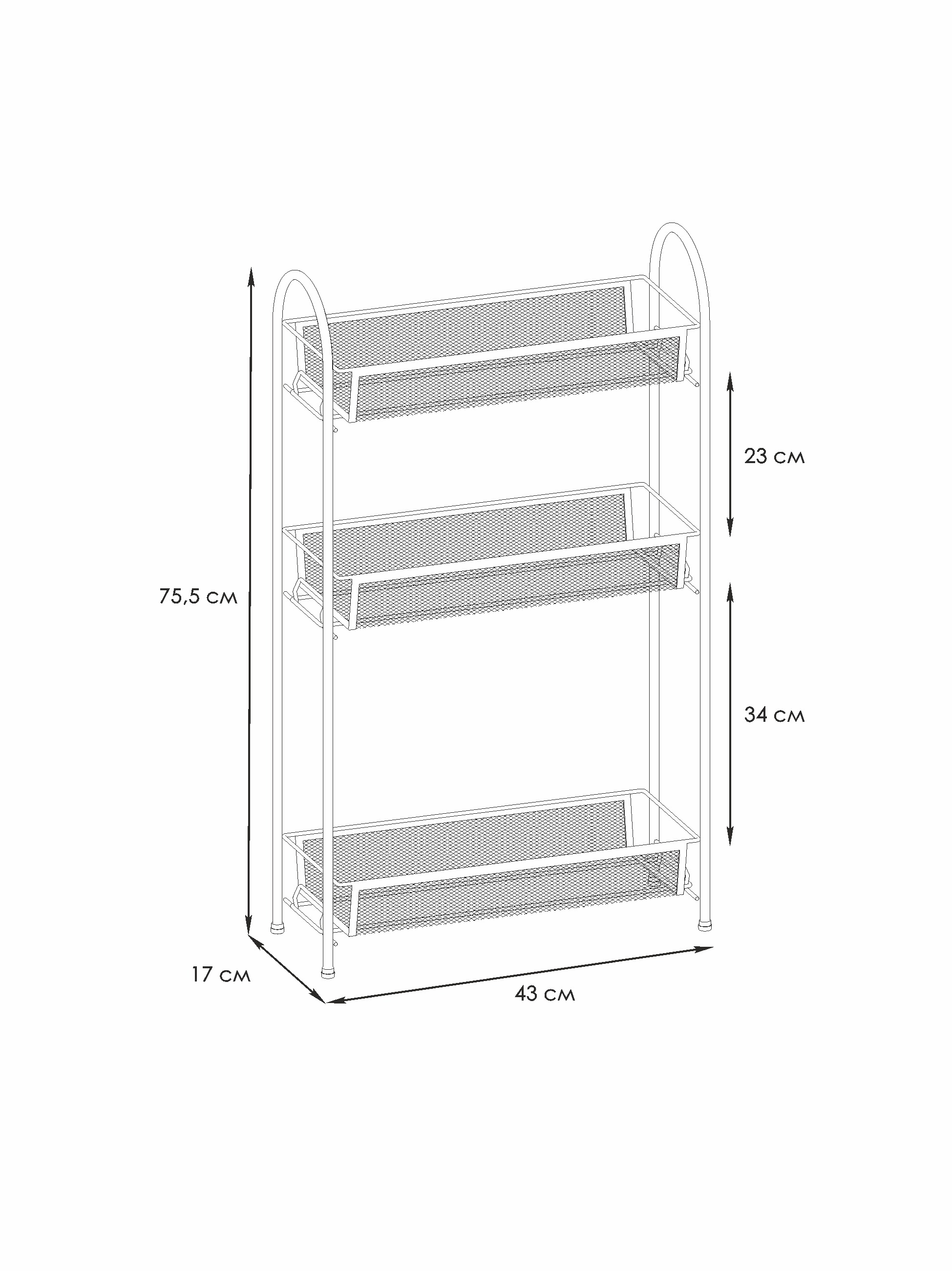 Этажерка Ладья 13