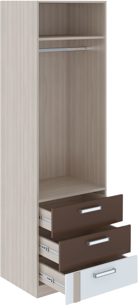 Волкер Шкаф с ящиками М04