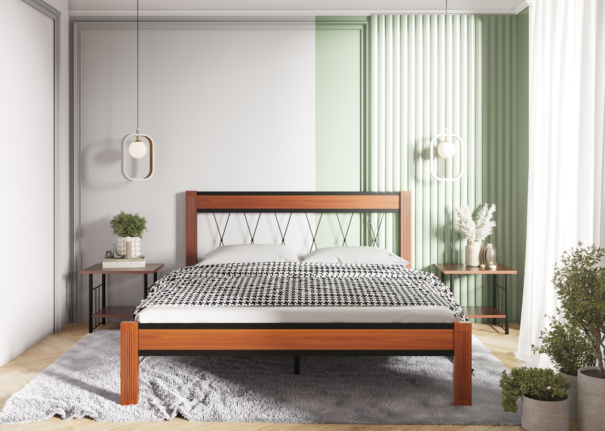 Кровать "Кантри" 1400*2000