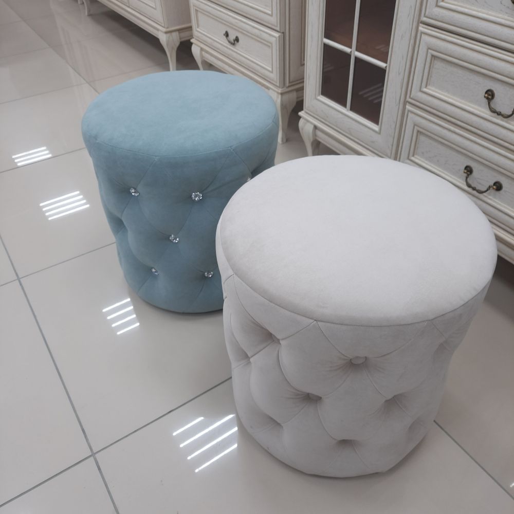 пуф круглый "Франческа" (стразы)