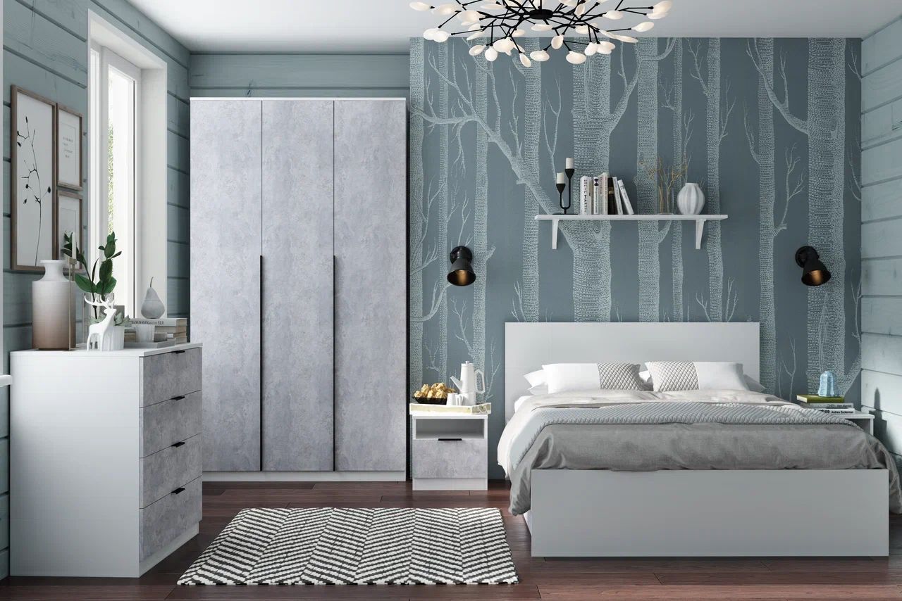 кровать Осло М14 Лайт (с настилами) 