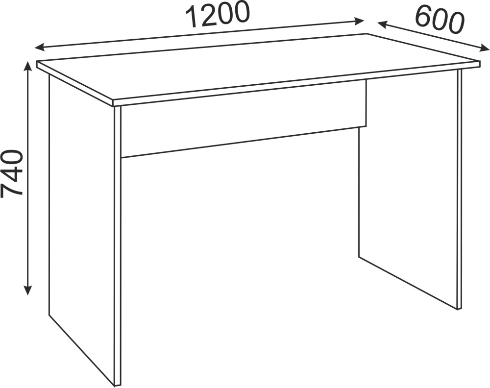 Остин Стол прямой М11 