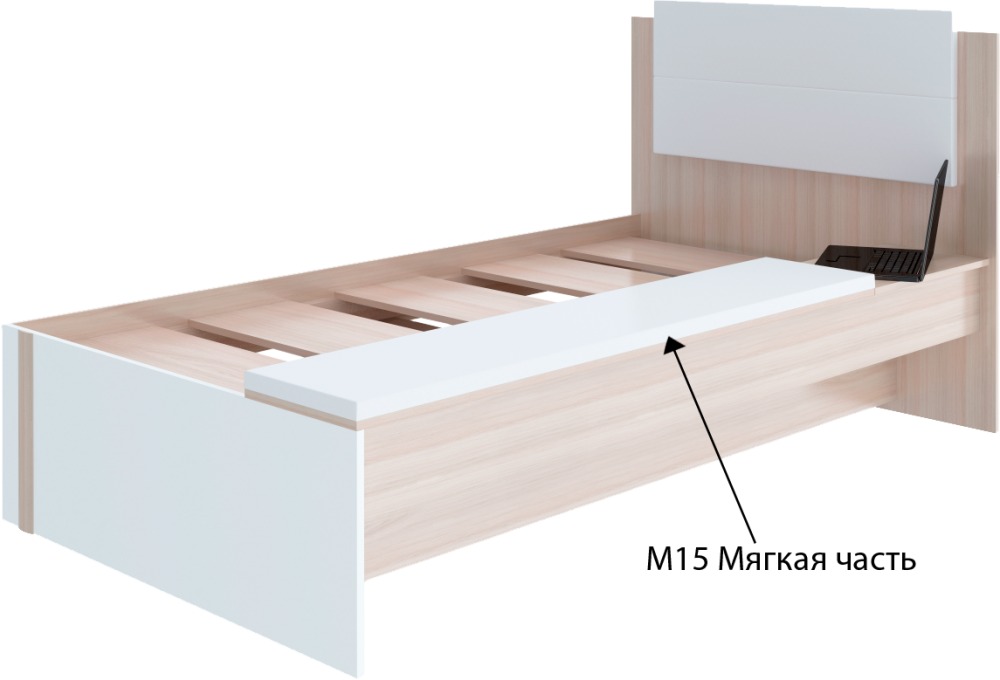 Волкер кровать М14 800*2000, 800*1950