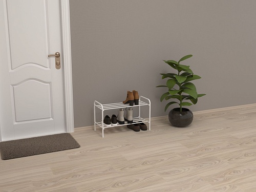 Подставка для обуви "Альфа 22" 2-х полочная 60 см Подставка для обуви "Альфа 22" 2-х полочная 60 см