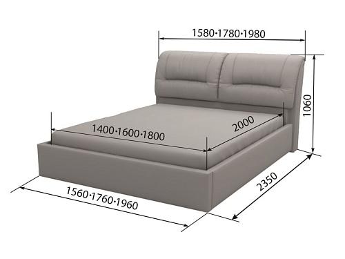 Кровать "Белла" (без подъемного механизма)