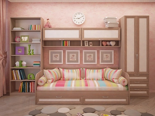 Остин Шкаф с ящиками 600 М04