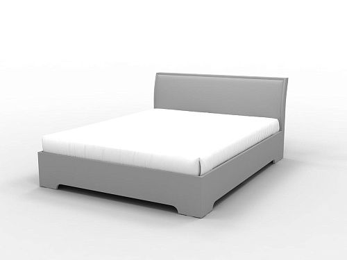 Кровать "Клара" 2000*1800 без п/м (без основания) ЛДСП Ясень шимо темный