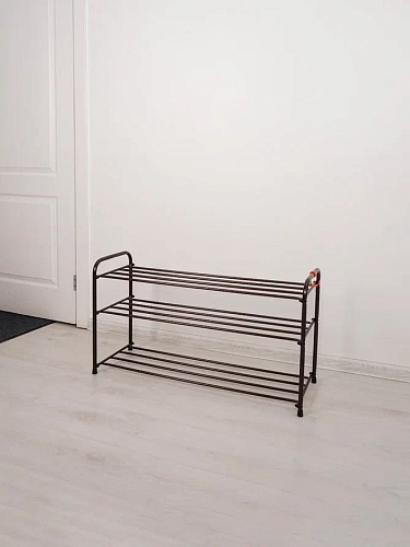 Подставка для обуви "Альфа 33" 3-х полочная 80 см