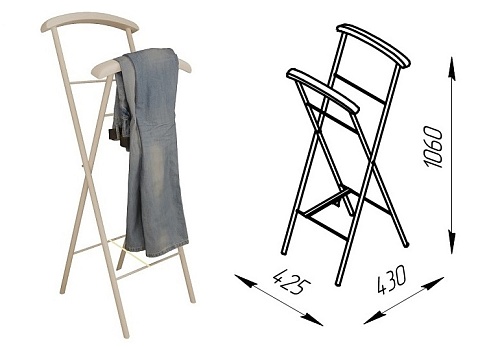 Вешалка Версаль 425*430*1060