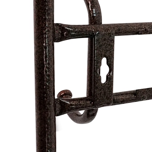 Вешалка с полкой 2-х ярусная 80 см