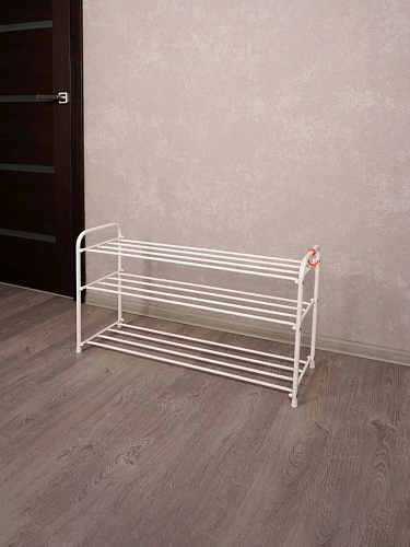 Подставка для обуви "Альфа 33" 3-х полочная 80 см