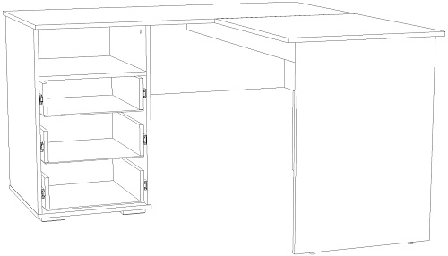 Банни Стол письменный НМ 041.41