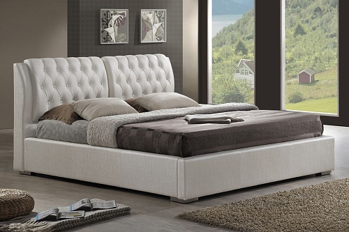 Кровать "Франческа-2" 2000х1600 п/м стразы