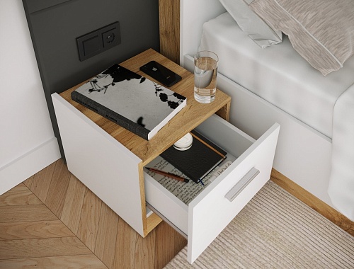 FRESKO тумба прикроватная левая