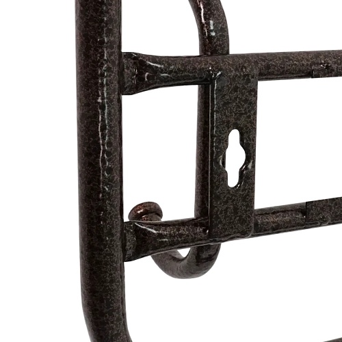 Вешалка с полкой 80см