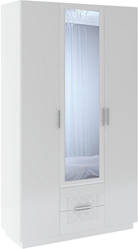 Тиффани шкаф с ящиками М29 3-х створчатый