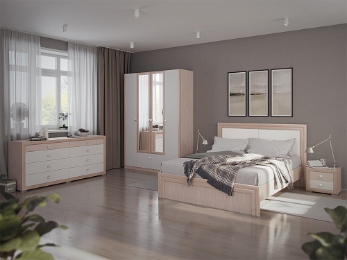 Глэдис М31 Кровать 1,6 с настилом и мягкой частью