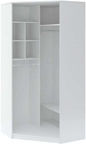 Тиффани шкаф угловой с зеркалом М35