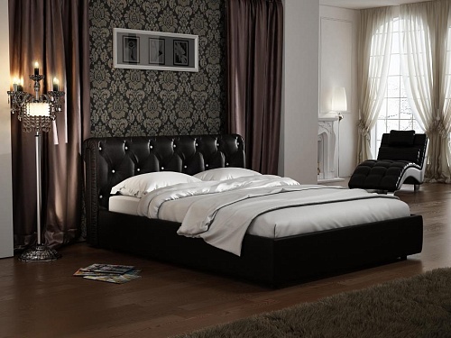 Кровать "Леонардо" 2000х1200 без п/м пуговицы