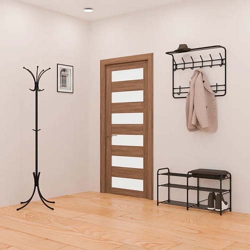 Вешалка с полкой 2-х ярусная 80 см