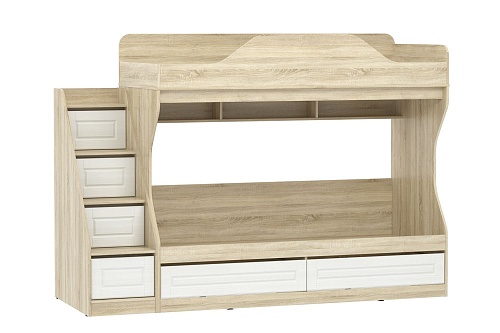 Кровать Оливия (двухъярусная) НМ 041.51