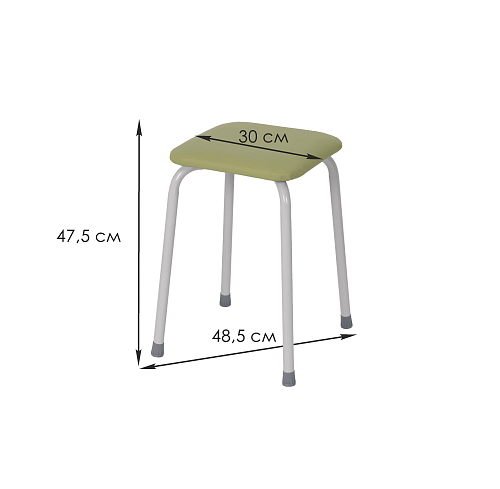 Табурет квадратный Пенёк крепкий 224 Табурет квадратный Пенёк крепкий 224