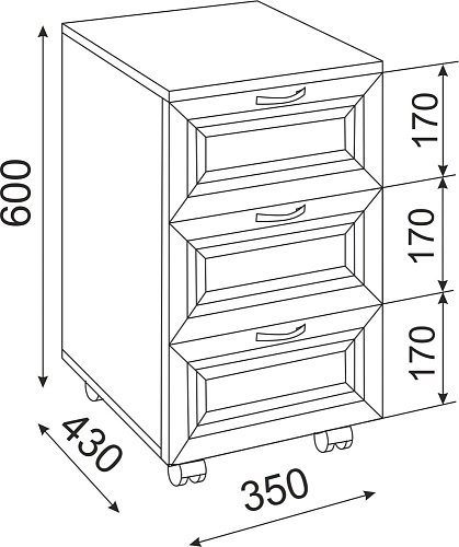 Остин Тумба универсальная М19