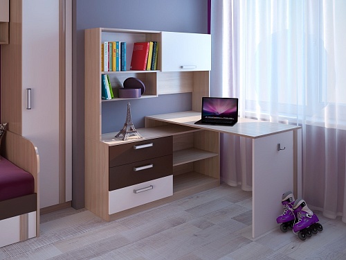 Волкер М07 Стол компьютерный 