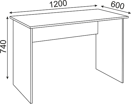 Остин Стол прямой М11 