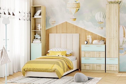 Кровать Ingrid (с мягким изголовьем)