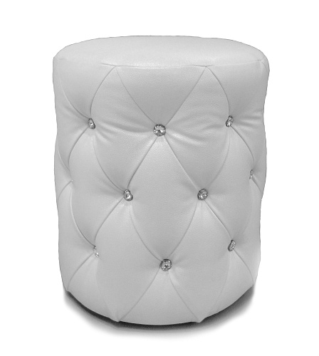 Пуф круглый "Франческа" (стразы)